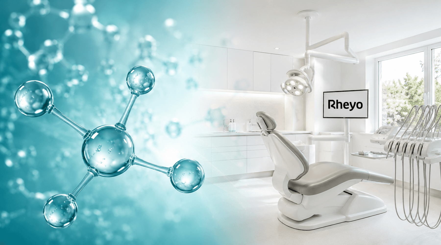 Molecular structure resolving into a dental operatory